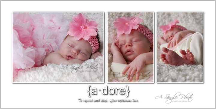 Newborn collage