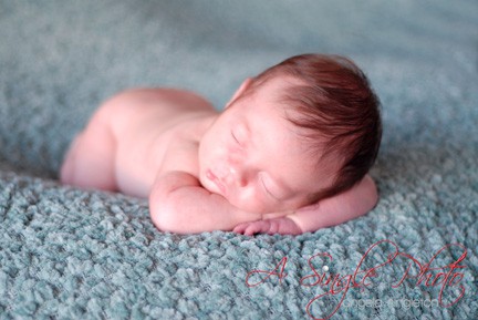 newborn baby boy in Maryland